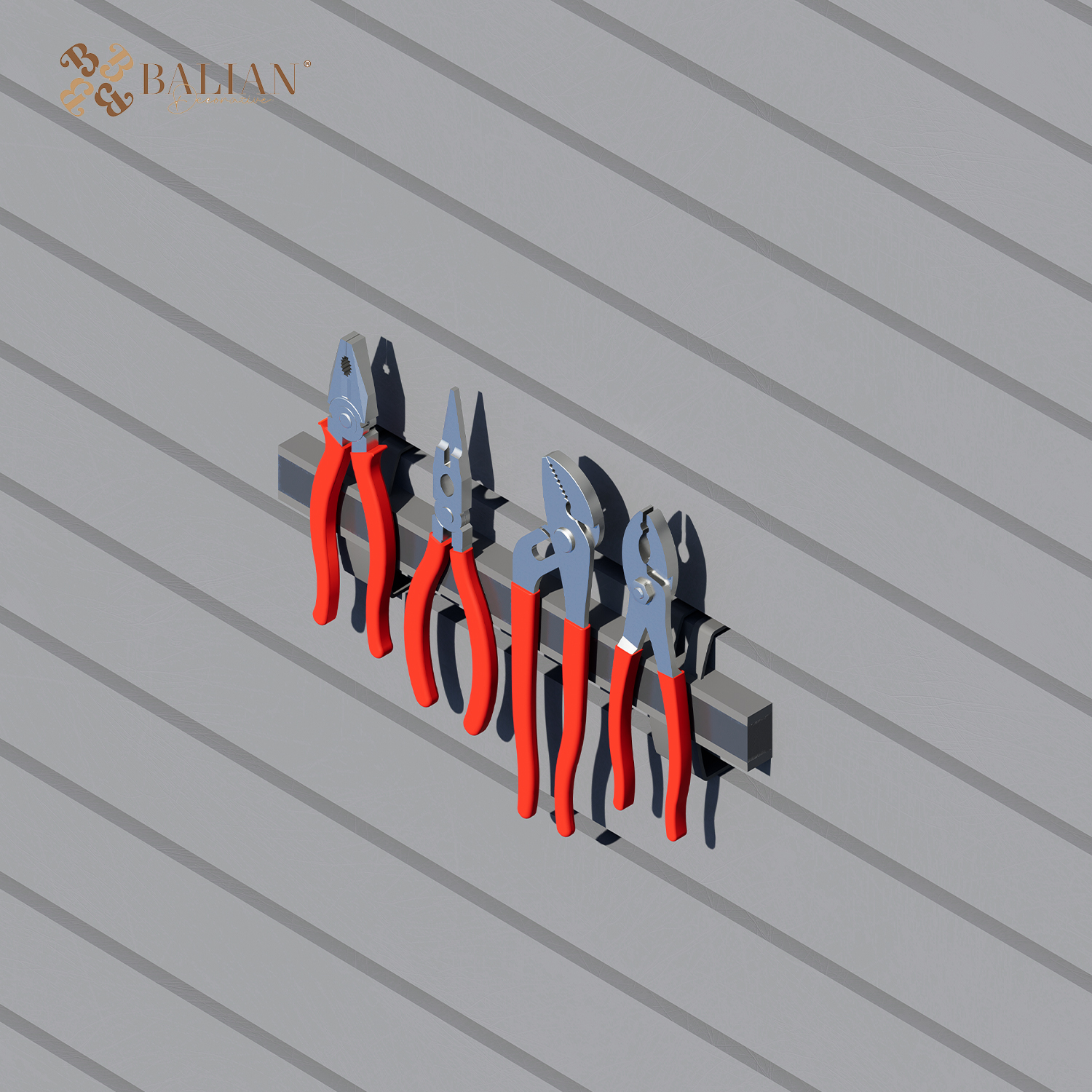 Wall Storage Magnetic Tool Bar