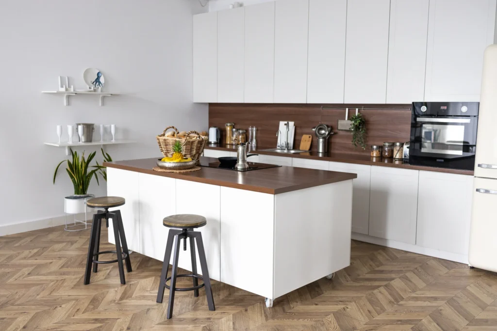 material lantai dapur estetik tahan air pilihan